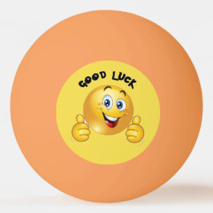 Good Luck emoji Pingpongballen