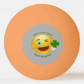 Good Luck emoji Pingpongballen (Voorkant)