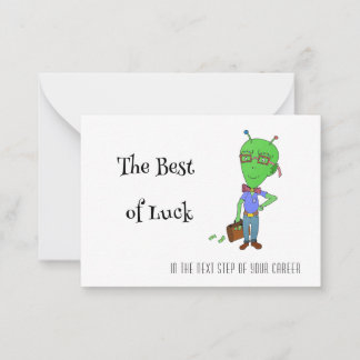 Good Luck Félicitations Cartes pour un nouvel empl