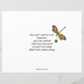 Good Luck_Flat Paper Sheet 11"x8.5" (Achterkant)