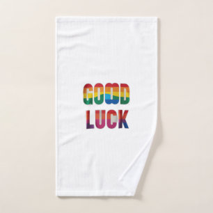 GOOD LUCK HANDDOEK
