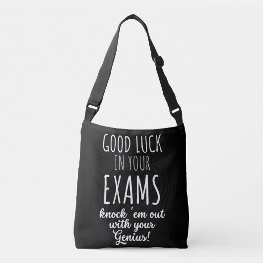 good Luck in your exams Crossbody Tas (Voorkant)