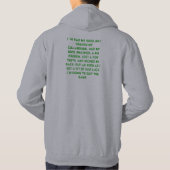good luck irish rugby hoodie (Achterkant)
