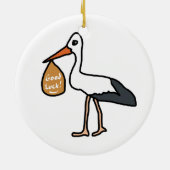 Good Luck IVF Keramisch Ornament (Achterkant)