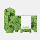 Good Luck klaver verpakking gunst doos Bedankdoosjes (Uitgevouwen)