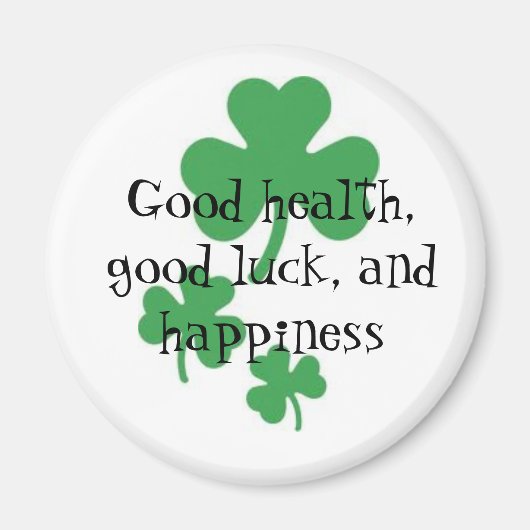 Good Luck Magnet Magneet (Voorkant)