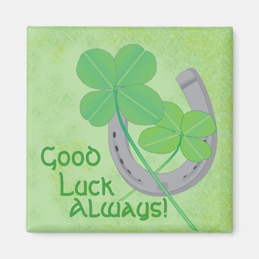 Good Luck Magnet Magneet (Voorkant)