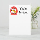 Good Luck Maneki Neko Kaart (Staand voorkant)