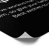 Good Luck on Your Exams. Poster (Hoek)