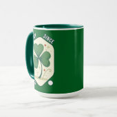 Good Luck Shamrock St Patrick’s Day - caneca Mok (Voorkant links)