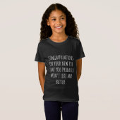 Good luck with the new job t-shirt (Voorkant volledig)