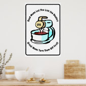 Good Moms vous laissez Lick Lick Poster des Beater (Cuisine)