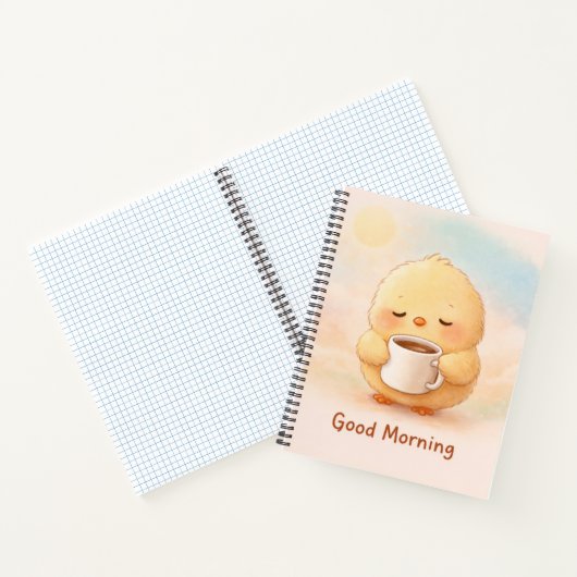 Good Morning Alma Chick Cute Journal Notebook (Intérieur)