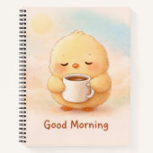 Good Morning Alma Chick Cute Journal Notebook (Devant)