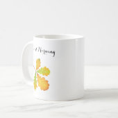 Good Morning Autumn Foliage Coffee Mug (Devant gauche)