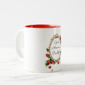 Good morning beautiful tweekleurige koffiemok (Voorkant links)