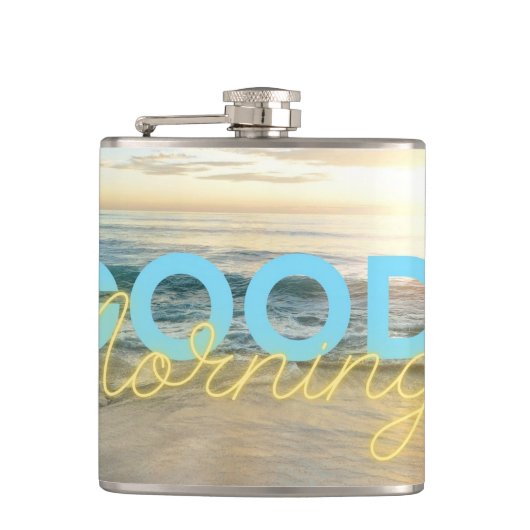 Good Morning Blue Sky Heupfles (Voorkant)