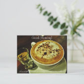 Good Morning Coffee Briefkaart (Staand voorkant)
