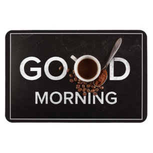 Good Morning Coffee magnet Magneet