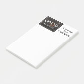 Good Morning Coffee personnalisé Post-It notes (Incliné)