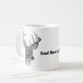 Good Morning Deer Coffee Mok (Voorkant links)