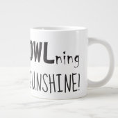 Good Morning Funny Quote Jumbo Mok (Rechts)