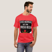Good Morning Funny Typhography T-shirt (Devant entier)