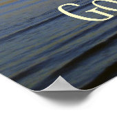 Good Morning God Sunrise Inspirerend Christelijk Poster (Hoek)