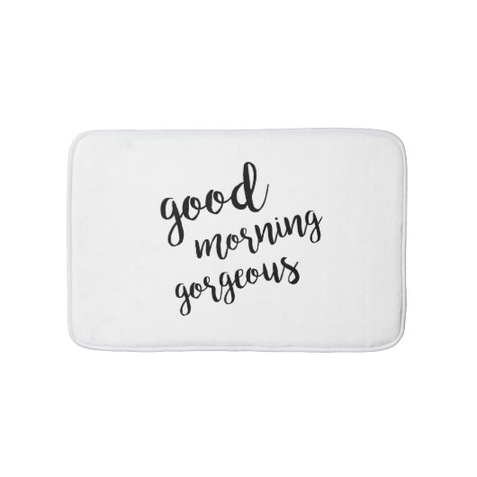 Good Morning Gorheerlijk Badmat (Voorkant)