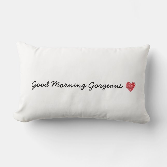 Good Morning GorPrachtige Pillow Kussen (Voorkant)