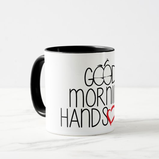 Good Morning Handsome - Coffee Mug (Devant gauche)