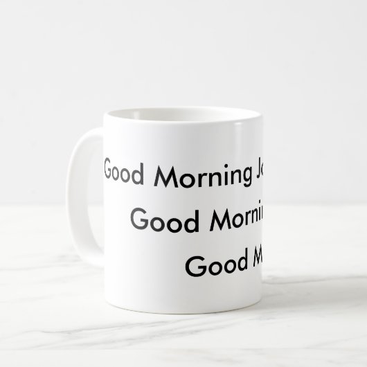 Good Morning Joe Koffiemok (Voorkant links)