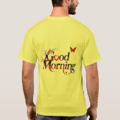 Good morning love  t-shirt (Achterkant)