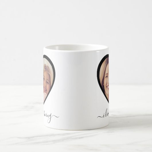 Good Morning Mam Specialized 2 Heart Photo Script Koffiemok (Center)