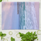 Good Morning Navarre Beach Pier Theedoek (Gevouwen)