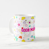 GOOD MORNING PATTERN MUG (Devant gauche)