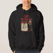 Good Morning Pun Monday Lazy People Caffeine Coffe Hoodie (Voorkant)