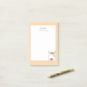 Good Morning Puppy Post-it Notes (Op bureau)