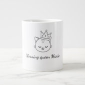 Good Morning Queen personnalisable Mug (Devant)