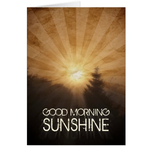 Good Morning Sunshine (Voorkant)