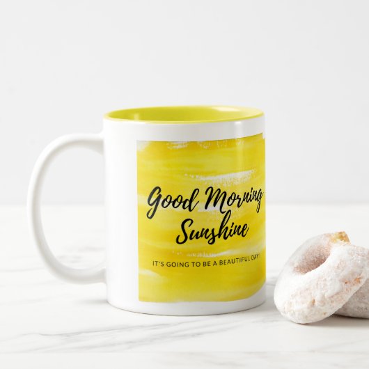 Good Morning Sunshine 11oz mok (Met donut)