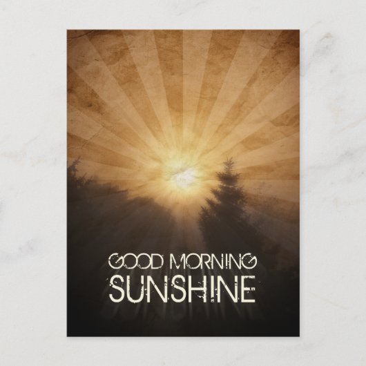 Good Morning Sunshine Briefkaart (Voorkant)