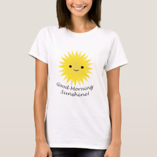 Good Morning Sunshine Kawaii Sun T-shirt