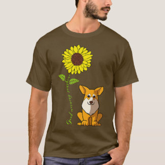Good Morning Sunshine Love My Pembroke Corgi Dog-1 T-shirt