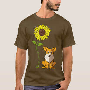 Good Morning Sunshine Love My Pembroke Corgi Dog T-shirt