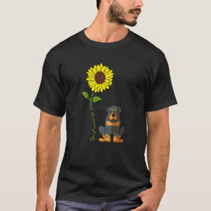 Good Morning Sunshine Love My Rottweiler Dog Mam T-shirt