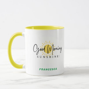Good Morning Sunshine Mug personnalisée
