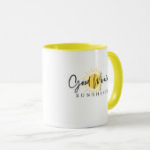 Good Morning Sunshine Mug personnalisée (Devant droit)