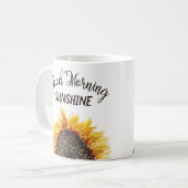 Good Morning Sunshine  Sunflower Koffiemok (Voorkant links)