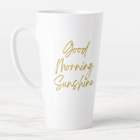 Good Morning Sunshine Tall Latte Mok (Links)